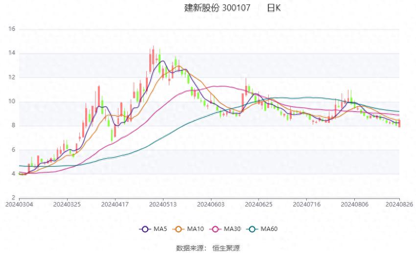 2024年建新股份半年度报告解读：营收利润情况及估值分析